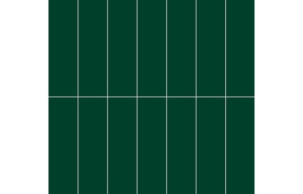 Fibo Urban - Bottle Green (Stacked Subway) - Single